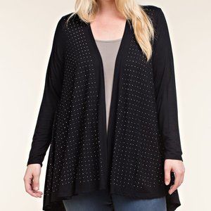 Women's Plus Size Jacket w/ Rhinestones